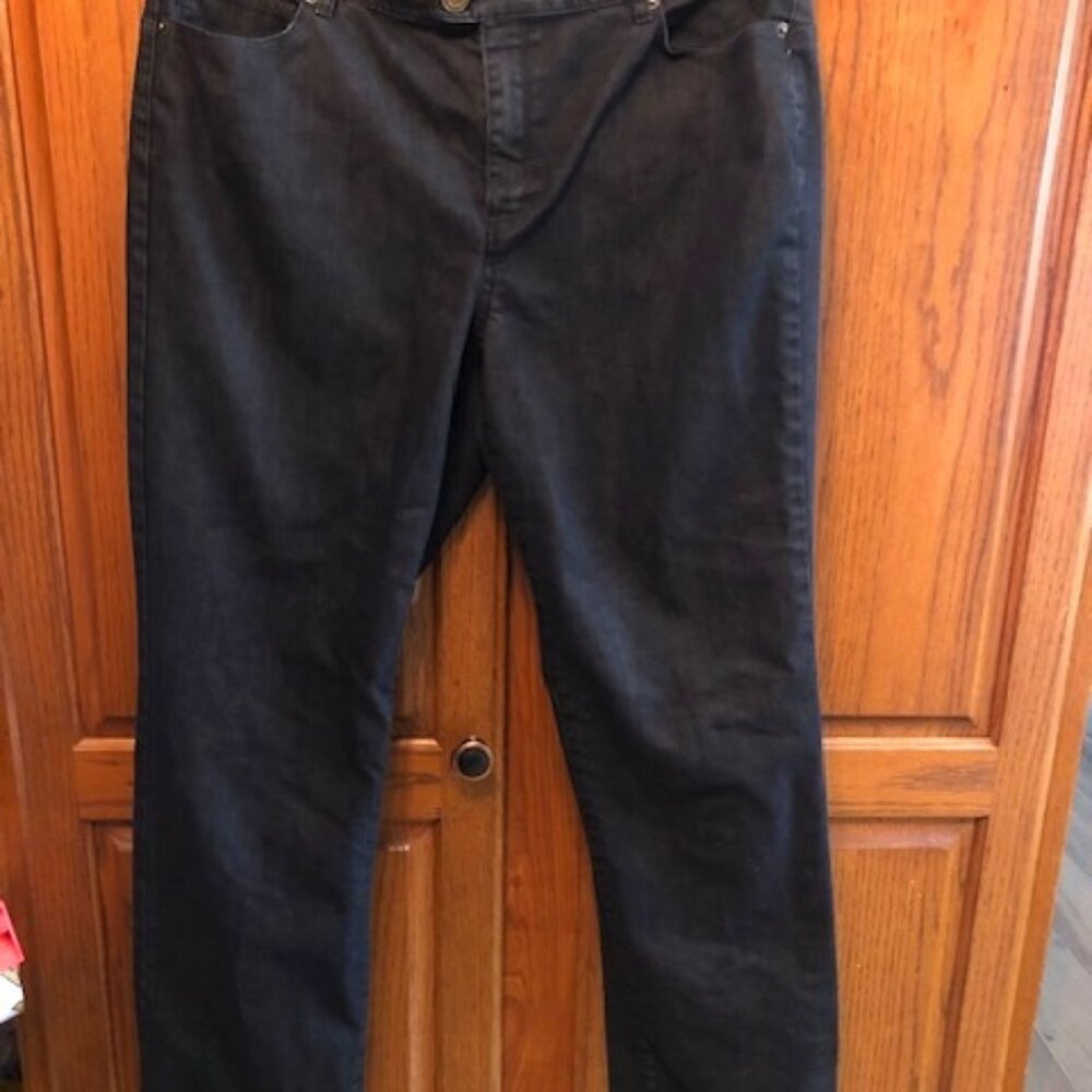 Peck & Peck Weekend Black jeans size 12